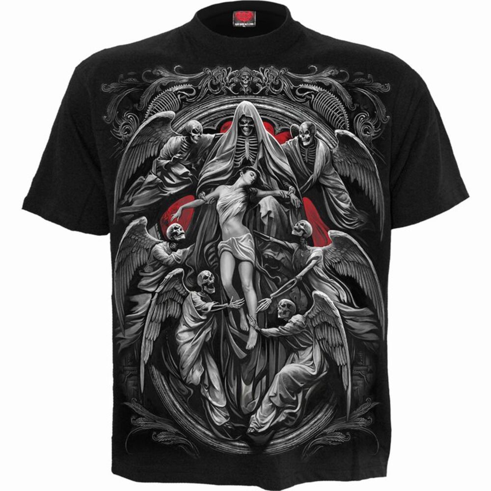 Spiral Direct Unisex Adult Reaper�'s Door T-Shirt / Black
